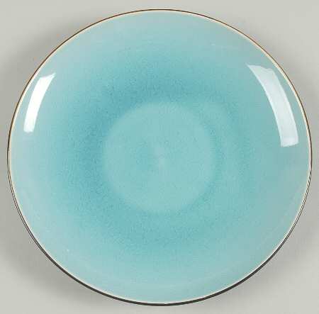 Zazen Turquoise Salad Plate