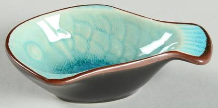 Zazen Turquoise Individual Dip Dish