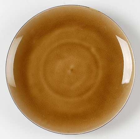 Zazen Honey Dinner Plate