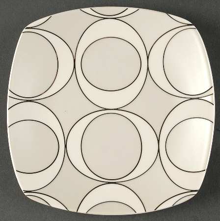 Odeon Platinum Salad Plate