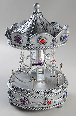 Home for the Holidays Carousel-Musical/Centerpiece