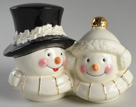 Home for the Holidays Lid for Figural Cookie Jar