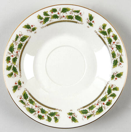 Home for the Holidays Saucer
