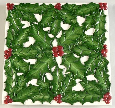 Home for the Holidays Square Trivet
