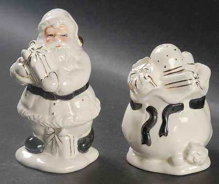 Home for the Holidays Figural Salt & Pepper Set