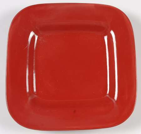 American Simplicity Sangria Square Salad Plate