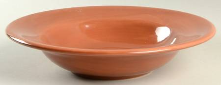 American Simplicity Rust Large Rim Soup Bowl