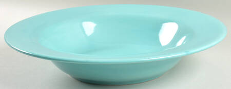 American Simplicity Turquoise 14" Pasta Serving Bowl