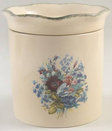 Floral Dip Cooler Set-(Dip Bowl &Icer