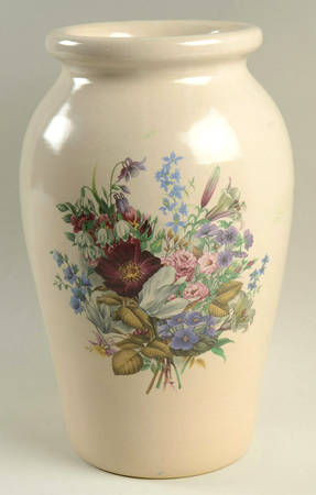 Floral 10" Vase