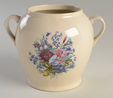 Floral Small Canister No Lid