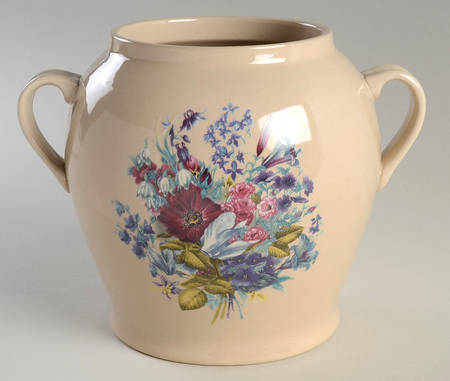 Floral Medium Canister No Lid