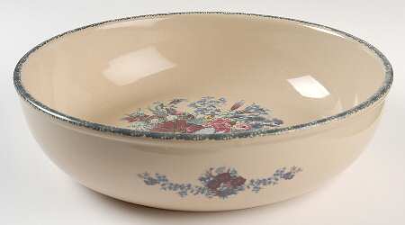 Floral 11" Pasta Serving Bowl