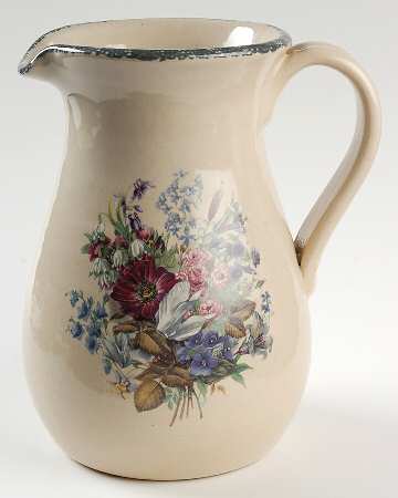 Floral Large Pitcher