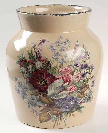 Floral Extra Large Canister No Lid