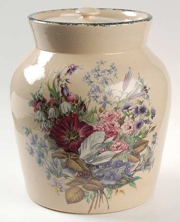 Floral Extra Large Canister & Lid