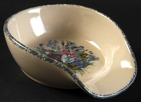 Floral Spoon Rest/Holder (Holds 1 Spoon)
