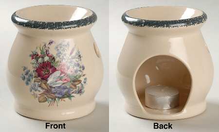 Floral Wax Tart Burner/Warmer