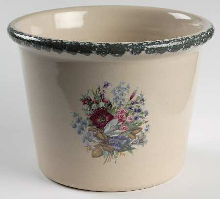 Floral 5" Flower Pot