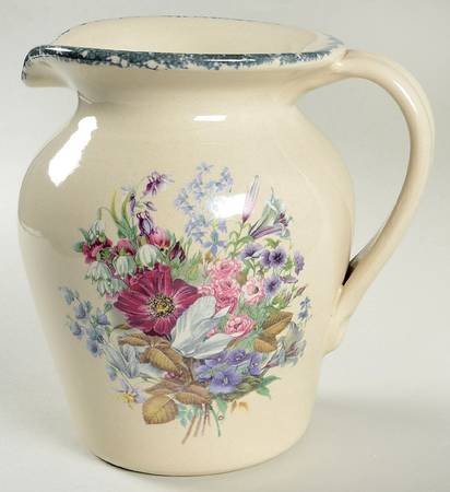 Floral 64 Oz Pitcher