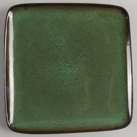 Rave Green Square Salad/Dessert Plate