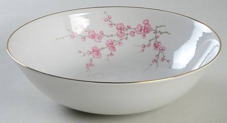 Almond Blossom 8" Round Vegetable Bowl