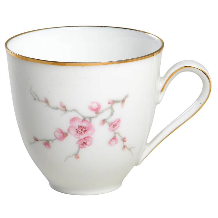 Almond Blossom Flat Demitasse Cup