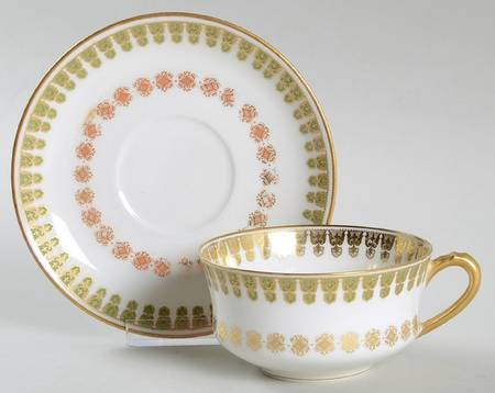 Schleiger 280-2 Flat Cup & Saucer Set