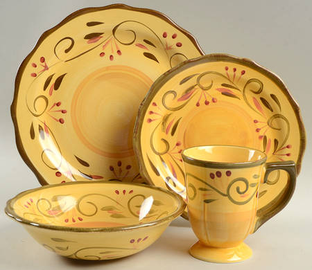 Italian Villa 4 Piece Place Setting