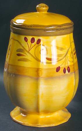 Italian Villa Large Canister & Lid
