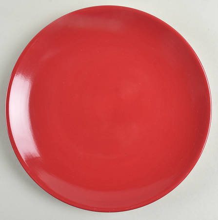 Verdona Red Salad Plate