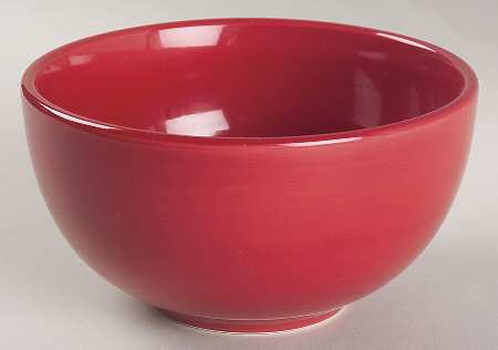 Verdona Red Soup/Cereal Bowl