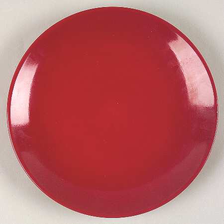 Verdona Red Salad/Dessert Plate
