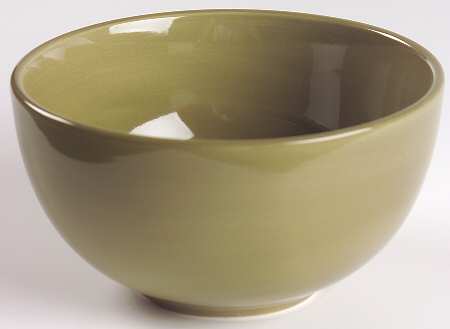 Verdona Green Soup/Cereal Bowl
