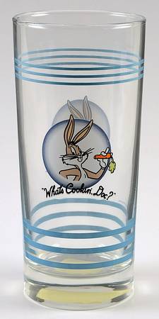 Fiesta Looney Tunes Blue 14 Oz Glassware Tumbler