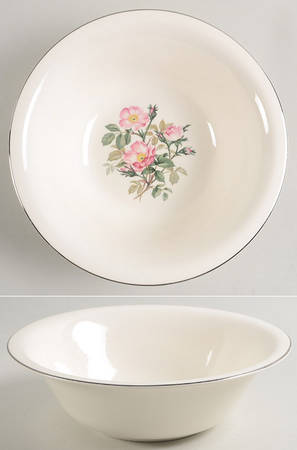 Wild Rose (Aladdin) 9" Round Vegetable Bowl