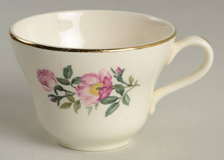 Wild Rose (Aladdin) Flat Cup
