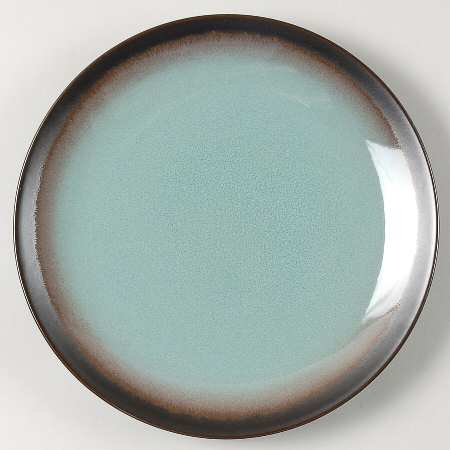 Thira Teal Salad/Dessert Plate