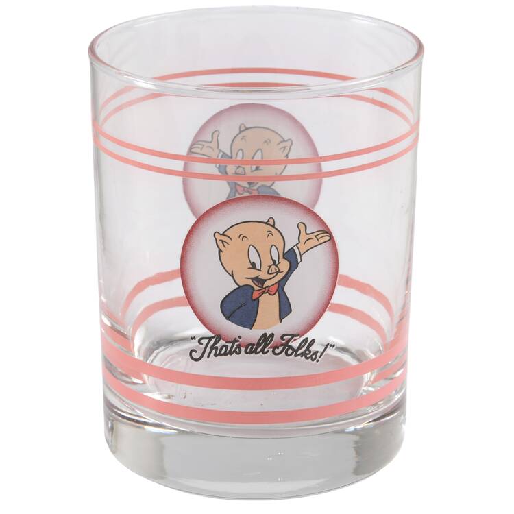 Fiesta Looney Tunes Rose 12 Oz Glassware Double Old Fashioned