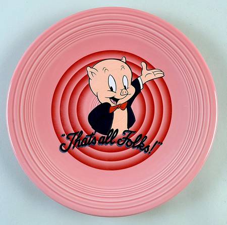 Fiesta Looney Tunes Rose by Homer Laughlin 