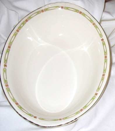 N1727 9" Oval Vegetable Bowl