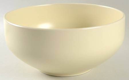 Worldview Buttercream 9" Salad Serving Bowl