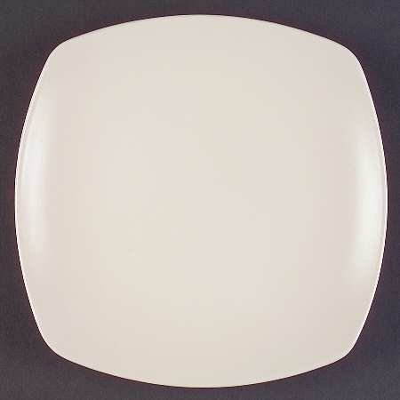 Worldview Cream Square Salad/Dessert Plate