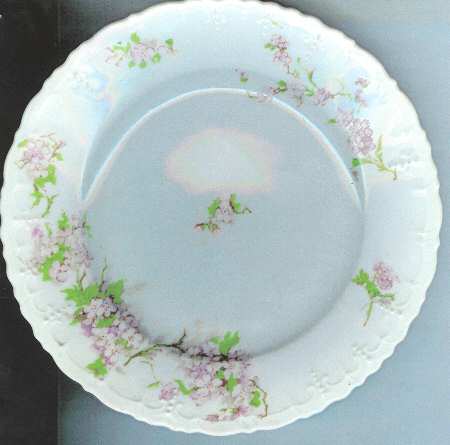 9322 Pink Bread & Butter Plate