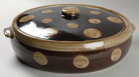 HAD7 4 Quart Round Covered Casserole