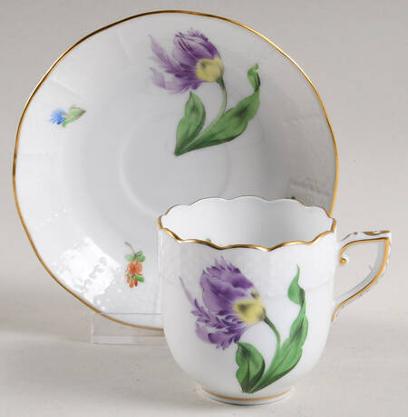 Kitty Flat Demitasse Cup & Saucer Set