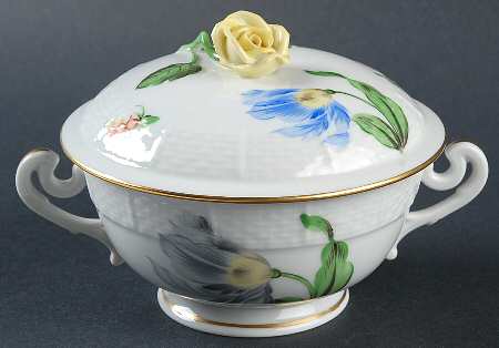 Kitty Cream Soup Bowl & Lid Set