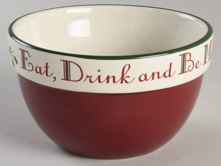 Holly Soup/Cereal Bowl