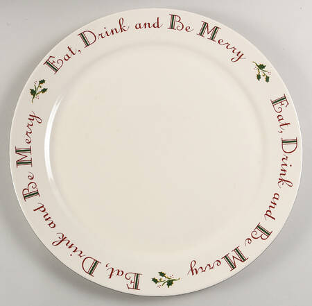 Holly 16" Chop Plate (Round Platter)