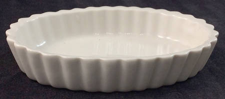 White 5" Quiche